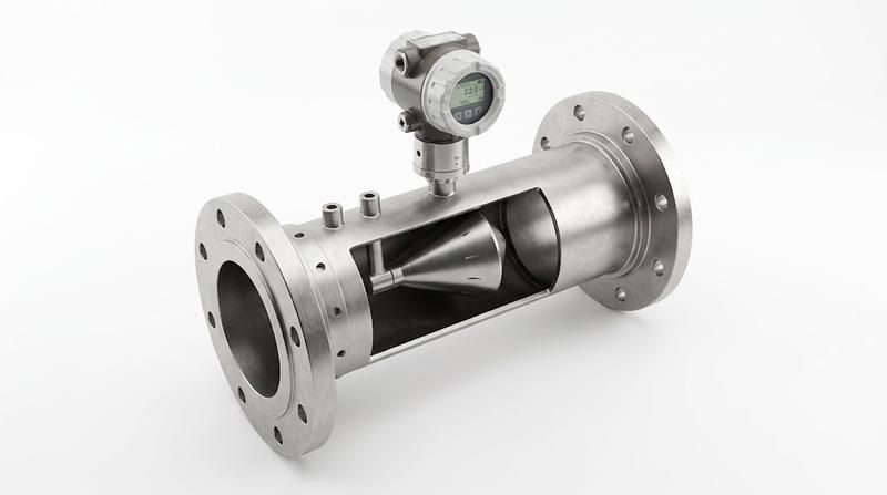Medidor de vazão V-Cone para gases